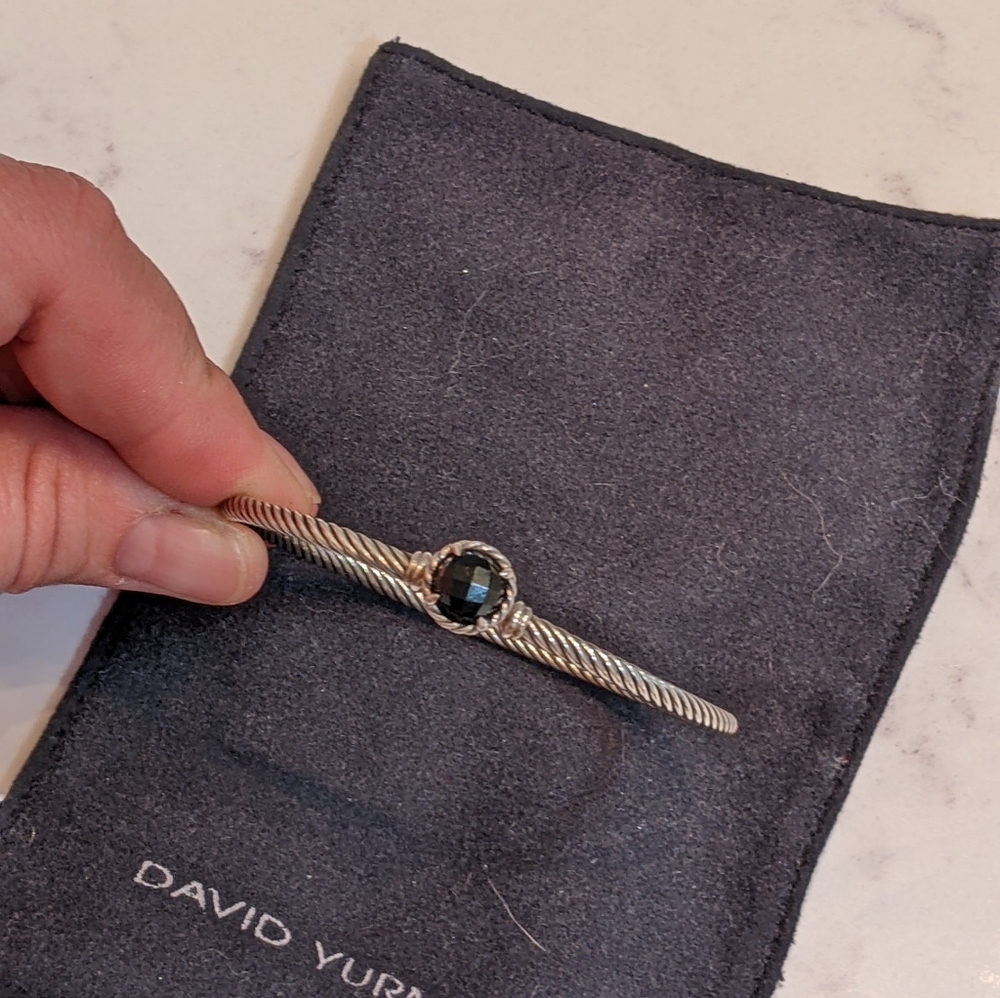 David yurman onyx bangle